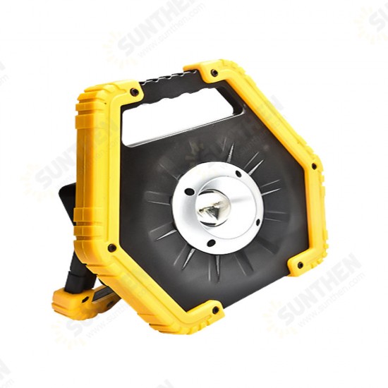 10W 3 Modes USB Rechargeable Portable LED Spotlight / COB Floodlight Camping Lantern Light Outdoor