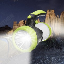 10W Rechargeable Rotating LED Camping Lantern 6000mAh Emergency Hiking Light with 4 Modes 10W Rechargeable Rotating LED Camping Lantern 6000mAh Emergency Hiking Light with 4 Modes