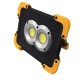 20W Double Round USB Portable Waterproof COB Camping Light Rechargeable 3Modes LED Work Light