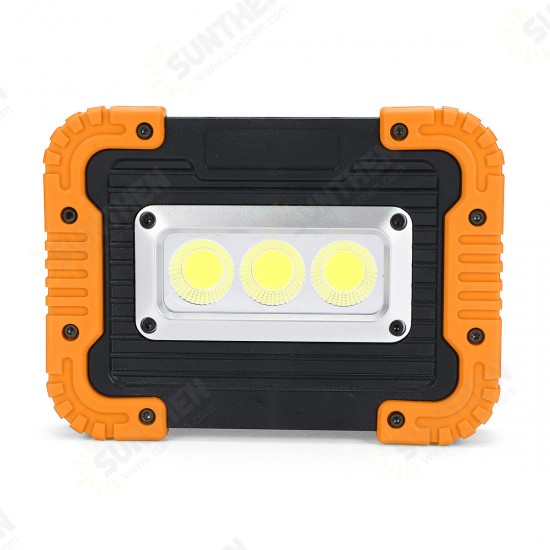 380W Work Flood Light Rechargeable Portable COB LED Spot Lamp Outdoor Camping