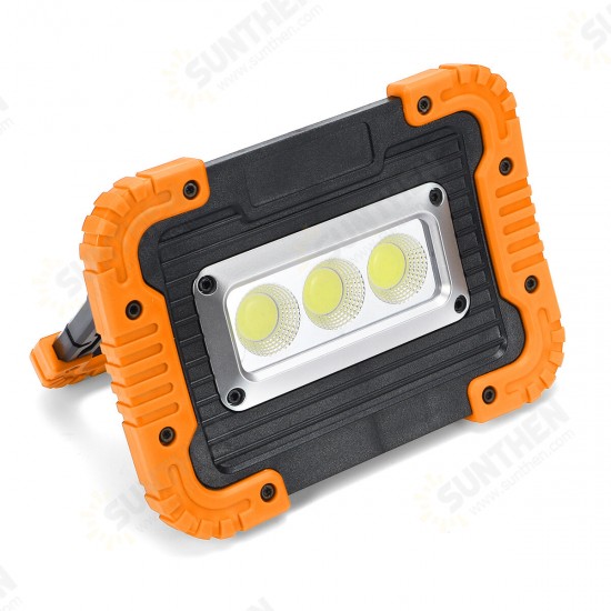 380W Work Flood Light Rechargeable Portable COB LED Spot Lamp Outdoor Camping