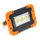 380W Work Flood Light Rechargeable Portable COB LED Spot Lamp Outdoor Camping