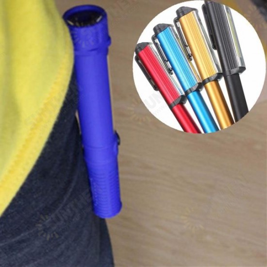 3W LED COB Pocket Pen Clip Light Work Inspection Lamp Magnetic Torch Flashlight