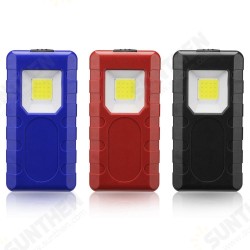 3W Portable COB Pocket Work Light Magnetic Pen Clip Camping Lamp Car Inspection Flashlight 3W Portable COB Pocket Work Light Magnetic Pen Clip Camping Lamp Car Inspection Flashlight