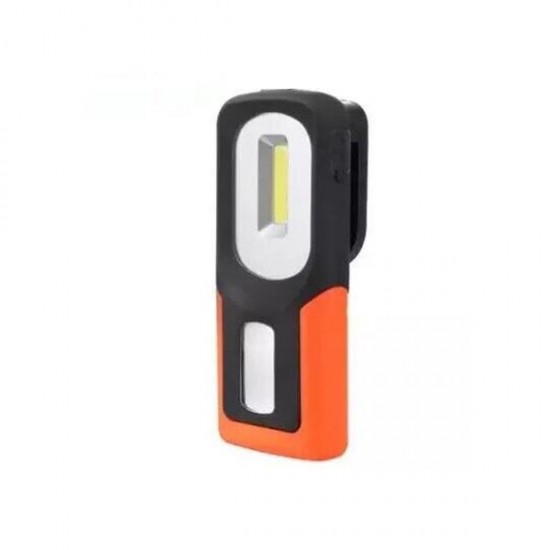 5W Portable COB LED USB Rechargeable Magnetic Work Light Folding Hook Tent Camping Torch Flashlight