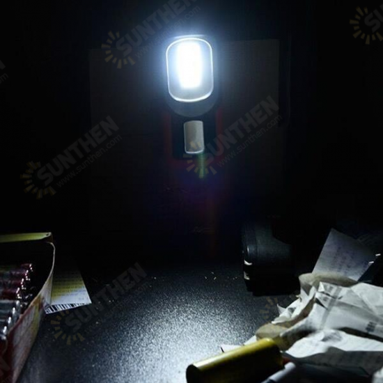 5W Portable COB LED USB Rechargeable Magnetic Work Light Folding Hook Tent Camping Torch Flashlight