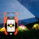 6W Solar Power LED Camping Lantern Portable Work Light Waterproof Magnet Emergency Lamp Power Bank