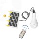 7W/9W Solar Light Bulb Outdoor Garden Lamp Remote Control Solar Power Outdoor Light Solar Panel Spotlight Portable Energy Lamp