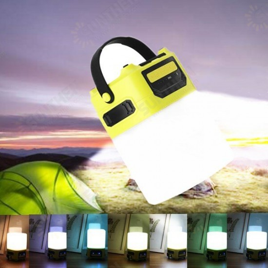 Goofy bluetooth Wireless Speaker USB Portable Outdoor Camping Lantern Colorful Dimmable Night Light