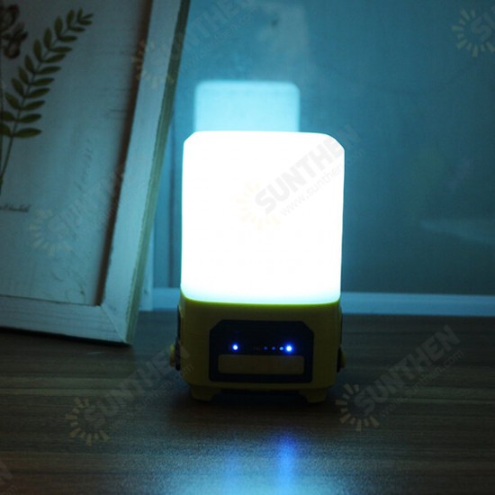 Goofy bluetooth Wireless Speaker USB Portable Outdoor Camping Lantern Colorful Dimmable Night Light