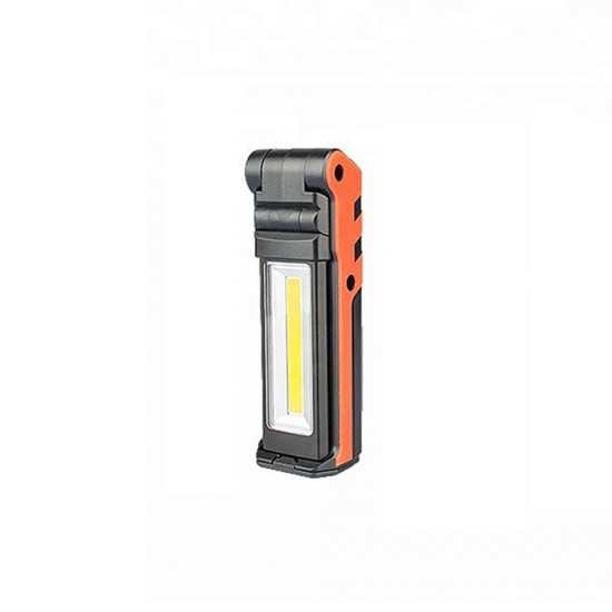 5W+3W+3W USB Rechargeable Portable COB LED Work Camping Light Magnetic Dimming Flashlight