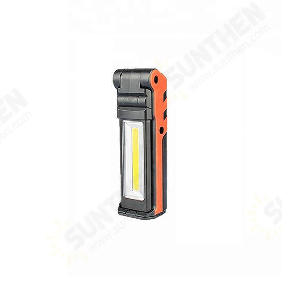 5W+3W+3W USB Rechargeable Portable COB LED Work Camping Light Magnetic Dimming Flashlight