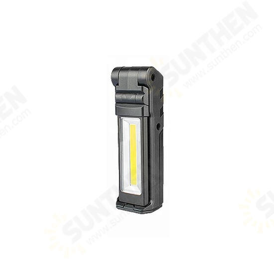 5W+3W+3W USB Rechargeable Portable COB LED Work Camping Light Magnetic Dimming Flashlight