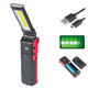 5W+3W+3W USB Rechargeable Portable COB LED Work Camping Light Magnetic Dimming Flashlight