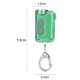 Mini Double-switch Keychain Lamp USB Charging Flashlight Camping Lantern Light Portable Flashlight Waterproof Super Bright