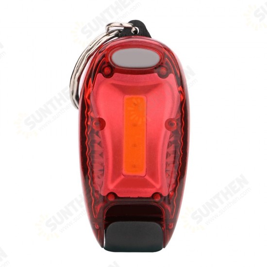 Mini Portable COB LED Keychain Camping Work Light Battery Powered Tent Emergency Lamp Flashlight