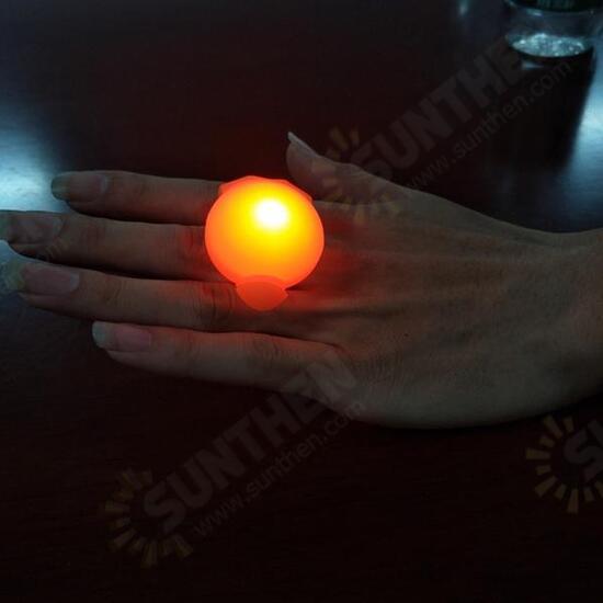 Mini Silicone Multi-functional LED Outdoor Camping Tent Light Ring Bracelet Warning Lamp