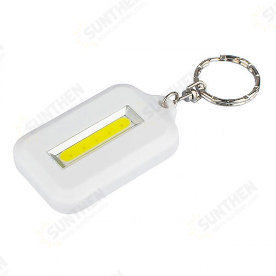 Portable Mini COB LED Keychain Camping Work Light Handy Pocket Flashlight for Outdoor Hiking Fishing