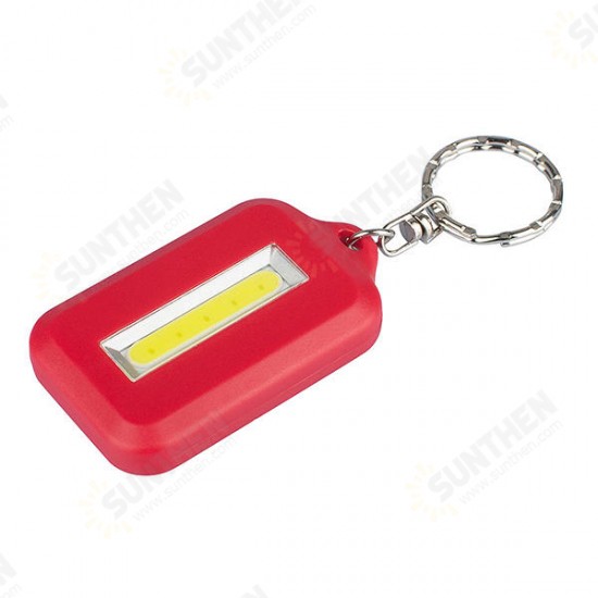 Portable Mini COB LED Keychain Camping Work Light Handy Pocket Flashlight for Outdoor Hiking Fishing