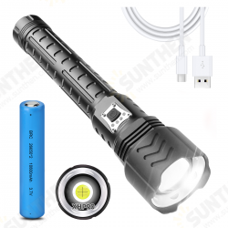 Portable USB Rechargeable 5 Modes & Zoomable P70.2 Tactical Flashlight High Brightness Waterproof Portable USB Rechargeable 5 Modes & Zoomable P70.2 Tactical Flashlight High Brightness Waterproof