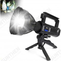 Rechargeable P70 Spotlight Flashlight High Lumens Super Bright Led Searchlight 4 Modes IPX5 Waterproof Work Lights for Hiking Rechargeable P70 Spotlight Flashlight High Lumens Super Bright Led Searchlight 4 Modes IPX5 Waterproof Work Lights for Hiking