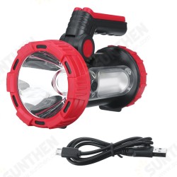 Super Bright Searchlight LED Portable Camping Light Handheld Rechargeable Flashlight Super Bright Searchlight LED Portable Camping Light Handheld Rechargeable Flashlight