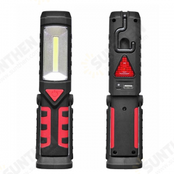 USB Rechargeable LED COB Camping Light Emergency Flashlight with Magnetic Base for Outdoor Home Auto USB Rechargeable LED COB Camping Light Emergency Flashlight with Magnetic Base for Outdoor Home Auto