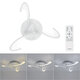 3 Heads Modern LED Acrylic Ceiling Lamp Pendant Light Chandeliers Bedroom+Remote Control