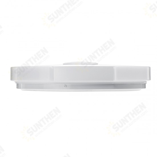 36W 108LED Music Ceiling Lamp RGB APP+Remote Control Bedroom Study Living Room