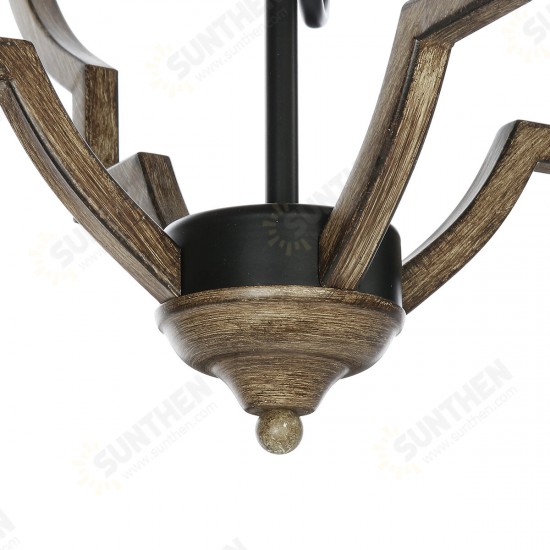 4-Light Pendant Lighting Rustic Metal Chandelier Industrial Ceiling Hanging Lamp 4-Light Pendant Lighting Rustic Metal Chandelier Industrial Ceiling Hanging Lamp