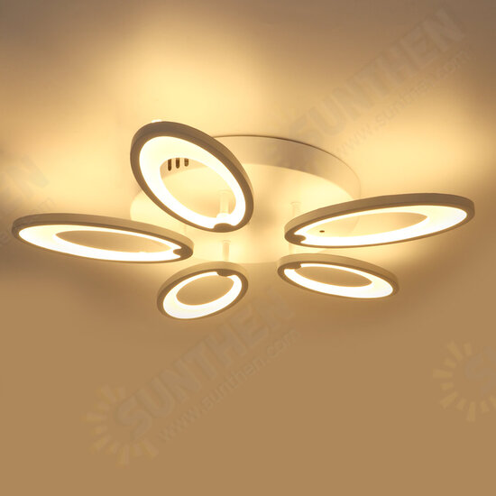 5 Heads Modern LED Ceiling Acrylic Home Lights Home Chandelier Lamp+Remote 3200-6500K 5 Heads Modern LED Ceiling Acrylic Home Lights Home Chandelier Lamp+Remote 3200-6500K