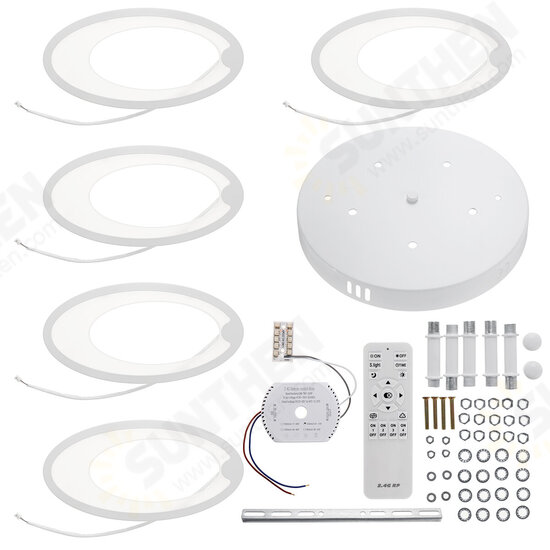 5 Heads Modern LED Ceiling Acrylic Home Lights Home Chandelier Lamp+Remote 3200-6500K 5 Heads Modern LED Ceiling Acrylic Home Lights Home Chandelier Lamp+Remote 3200-6500K