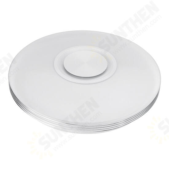 84LED RGBW Intelligent Music Ceiling Light Lamp APP/ Remote Control 220V/100-260V