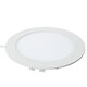 AC 110V 15W Dimmable Ultra-thin Round LED Panel 1500LM Recessed Ceiling Light with LED Driver AC 110V 15W Dimmable Ultra-thin Round LED Panel 1500LM Recessed Ceiling Light with LED Driver