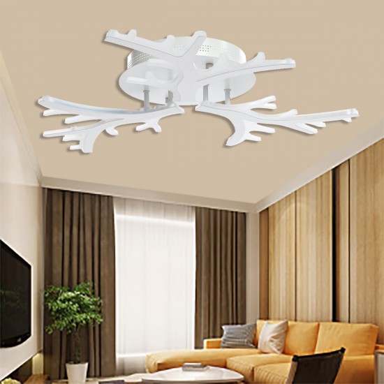 LED Ceiling Light Pendant Lamp Hallway Bedroom Dimmable Remote Fixture Decor