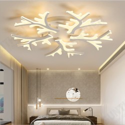 LED Ceiling Light Pendant Lamp Hallway Bedroom Dimmable Remote Fixture Decor LED Ceiling Light Pendant Lamp Hallway Bedroom Dimmable Remote Fixture Decor