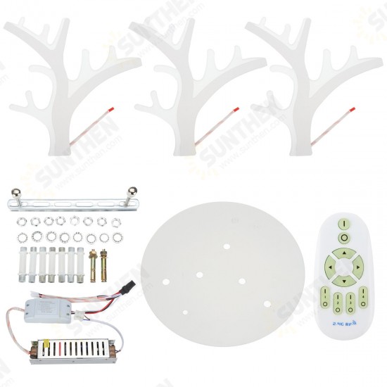 LED Ceiling Light Pendant Lamp Hallway Bedroom Dimmable Remote Fixture Decor LED Ceiling Light Pendant Lamp Hallway Bedroom Dimmable Remote Fixture Decor