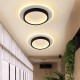 LED Dimmable Ceiling Light Square/Round Lamp Fixtures Bedroom Cloakroom 85-265V