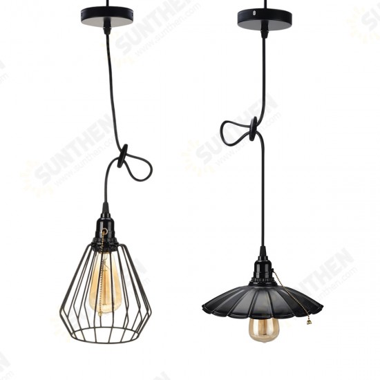 LED Pendant Lights American Country Retro Industrial Warehouse Personalized Iron Bar Dining Room Living Room Workshop Bar Fast Food Shop Chandelier