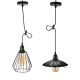 LED Pendant Lights American Country Retro Industrial Warehouse Personalized Iron Bar Dining Room Living Room Workshop Bar Fast Food Shop Chandelier