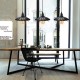 LED Pendant Lights American Country Retro Industrial Warehouse Personalized Iron Bar Dining Room Living Room Workshop Bar Fast Food Shop Chandelier