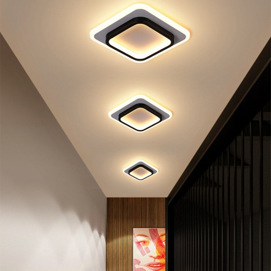 LED Three Color Corridor Light Ceiling Light Five Layer Board Type 24cm * 24cm * 5cm