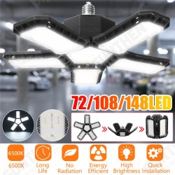 LED Three Leaf Four Leaf Garage Light Folding Light Ceiling Light AC85-265V 6000-6500K LED Three Leaf Four Leaf Garage Light Folding Light Ceiling Light AC85-265V 6000-6500K