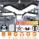 LED Three Leaf Four Leaf Garage Light Folding Light Ceiling Light AC85-265V 6000-6500K LED Three Leaf Four Leaf Garage Light Folding Light Ceiling Light AC85-265V 6000-6500K