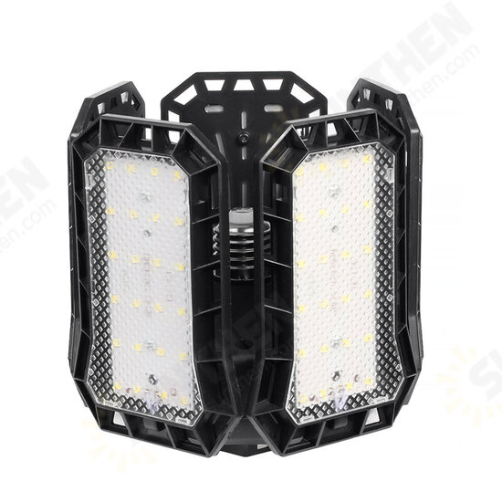 LED Three Leaf Four Leaf Garage Light Folding Light Ceiling Light AC85-265V 6000-6500K