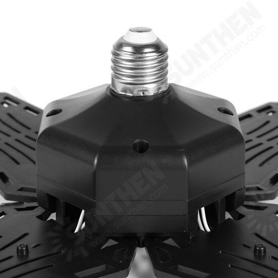 LED Three Leaf Four Leaf Garage Light Folding Light Ceiling Light AC85-265V 6000-6500K LED Three Leaf Four Leaf Garage Light Folding Light Ceiling Light AC85-265V 6000-6500K