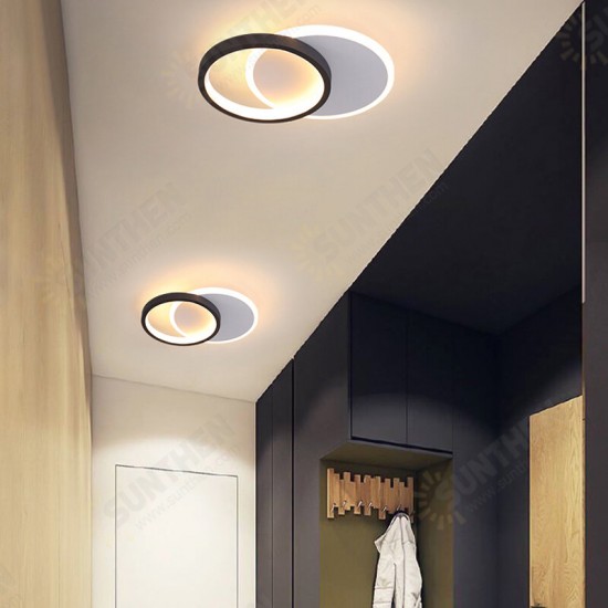 Modern LED Ceiling Light Dimmable Acrylic Lamp Fixtures Bedroom Hallway 85-265V Modern LED Ceiling Light Dimmable Acrylic Lamp Fixtures Bedroom Hallway 85-265V