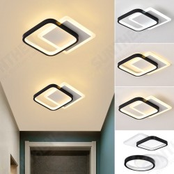 Modern LED Ceiling Light Dimmable Acrylic Lamp Fixtures Bedroom Hallway 85-265V Modern LED Ceiling Light Dimmable Acrylic Lamp Fixtures Bedroom Hallway 85-265V