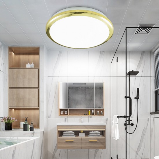 18/24/30/32W Modern LED Ceiling Light Waterproof Bathroom Round Lamp Washroom Toilet Home Interior Bright