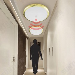 Modern LED Ceiling Light Waterproof Bathroom Round Lamp Washroom Toilet 18/24/30/32W Motion Sensor Home Interior Bright Modern LED Ceiling Light Waterproof Bathroom Round Lamp Washroom Toilet 18/24/30/32W Motion Sensor Home Interior Bright